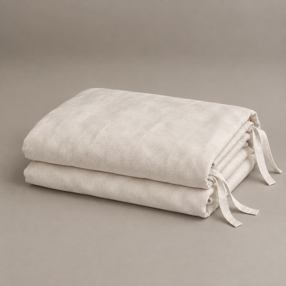 Funda de respaldo de lino Blanco | Good Sheet x Jesu Valenzuela