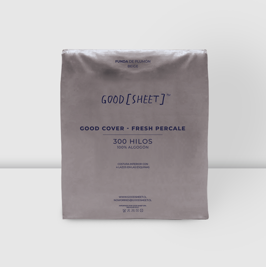 Good Cover (preventa) - Pack plumón + funda de plumón gris oscuro