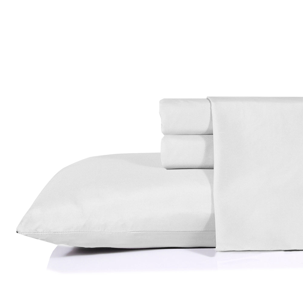 Set Sábanas Lisas Nautica - Blancas