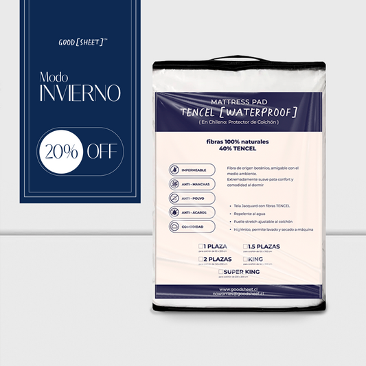 Tencel Waterproof - Protector de colchón premium