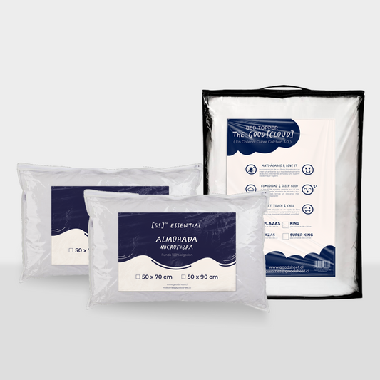 Pack Especial: Topper + 2 almohadas