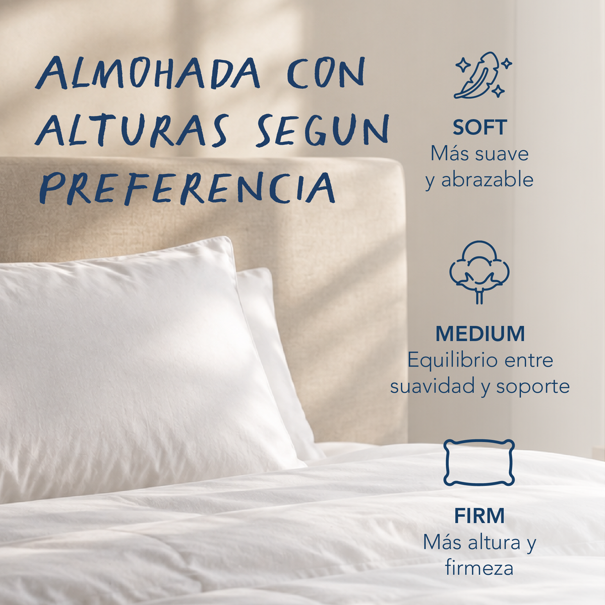 Almohada Good Cloud  - Almohada Premium (Preventa)