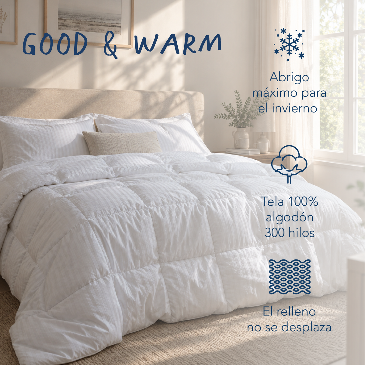 Good & Warm - Plumón de Invierno