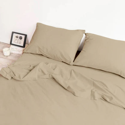Set Sábanas Egipcias 300 Hilos color beige