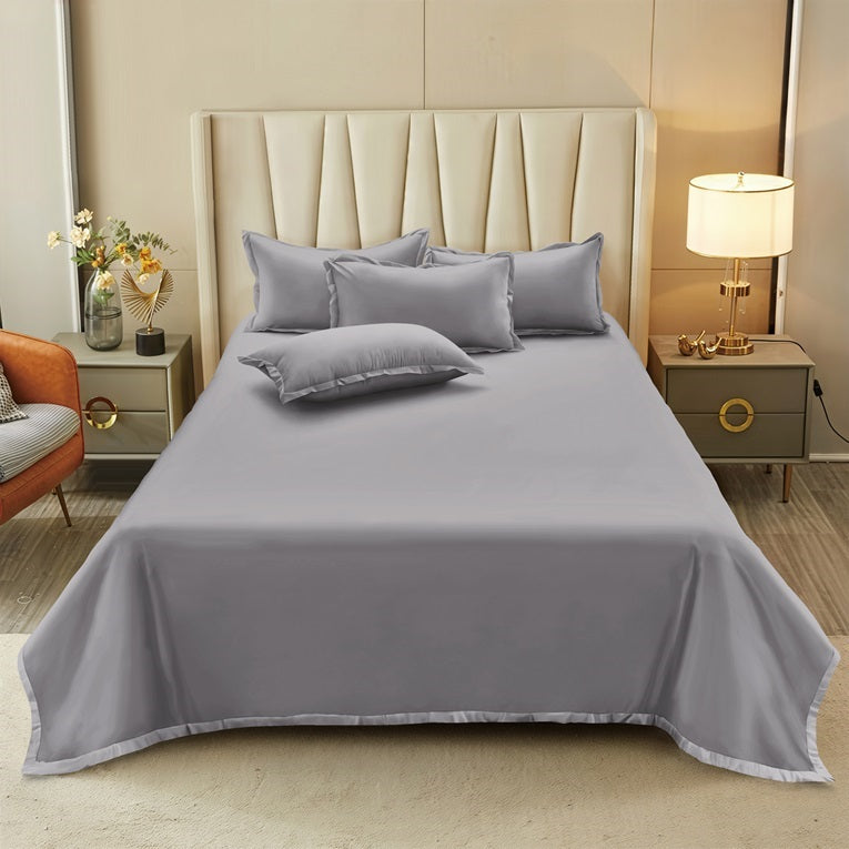 Set Sábanas Lisas Nautica - Gris Oscuro