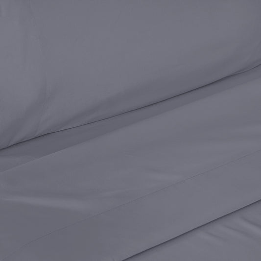 Set Sábanas Lisas Nautica - Gris Oscuro