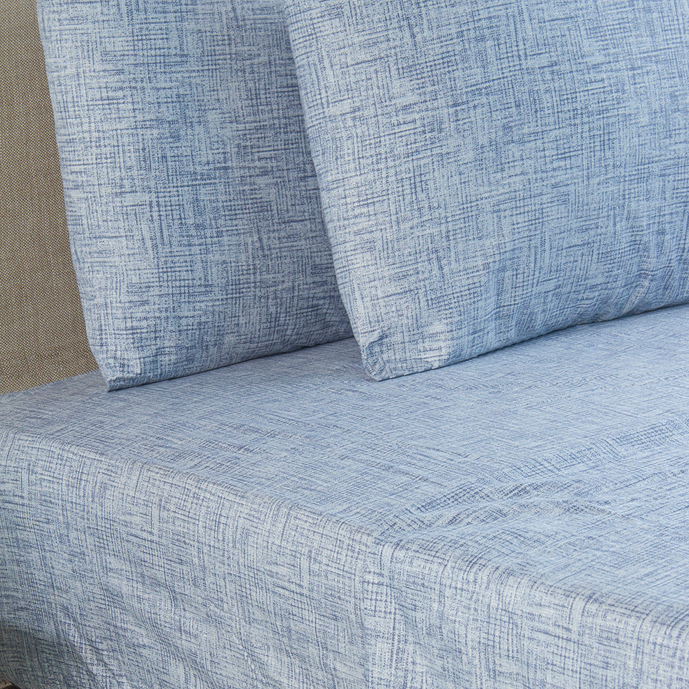 Set Sábanas Estampadas Nautica - Azul