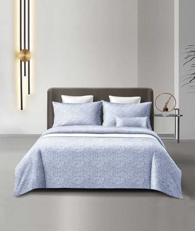 Set Sábanas Estampadas Nautica - Azul