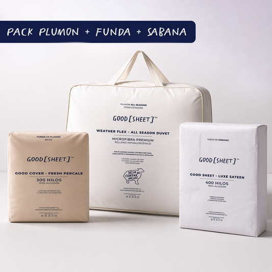 Good Cover Beige + Sabana Sateen 400H