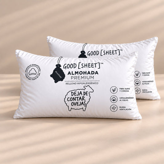 Pack 2 Almohadas Good Cloud - Almohada Premium (Preventa)